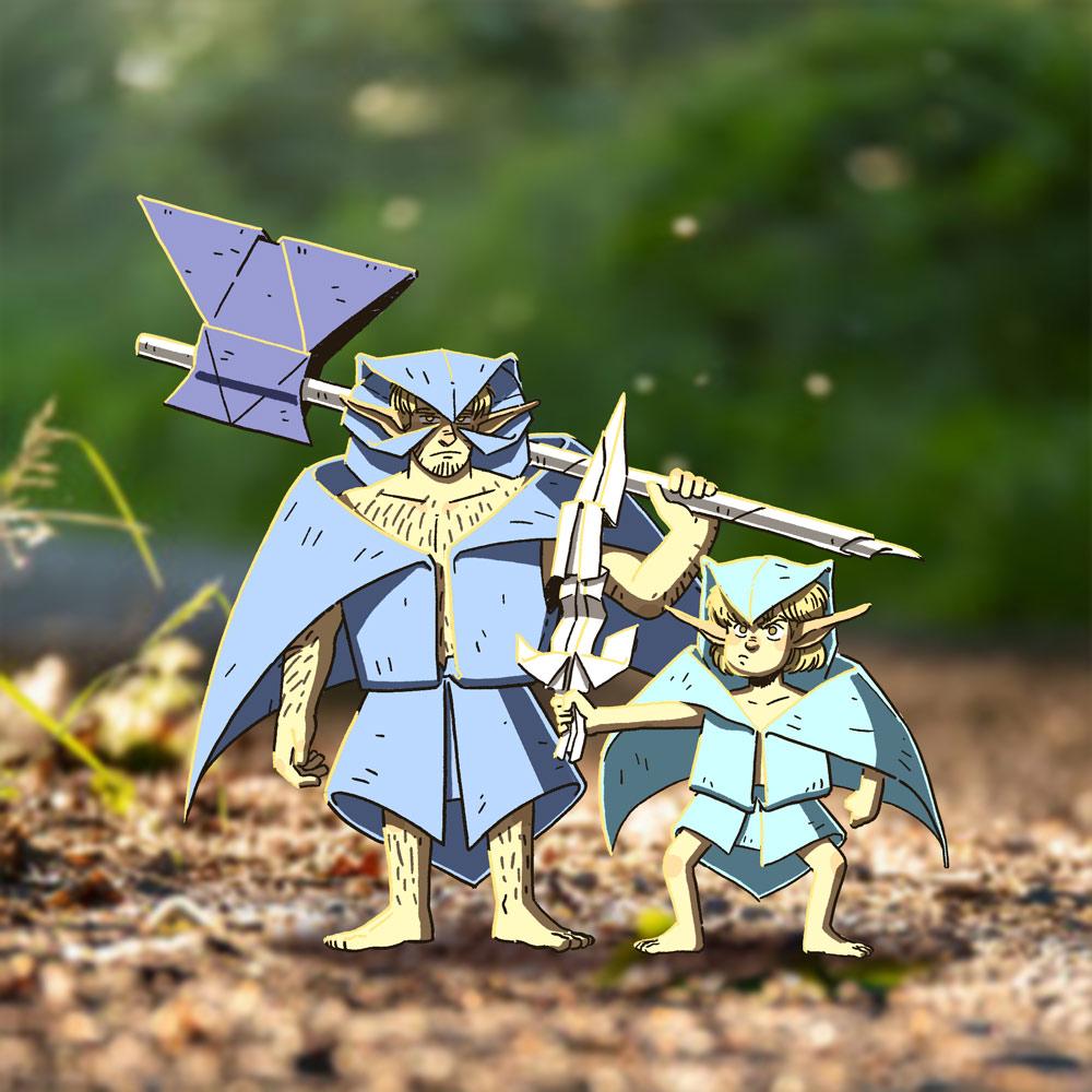 origami characters