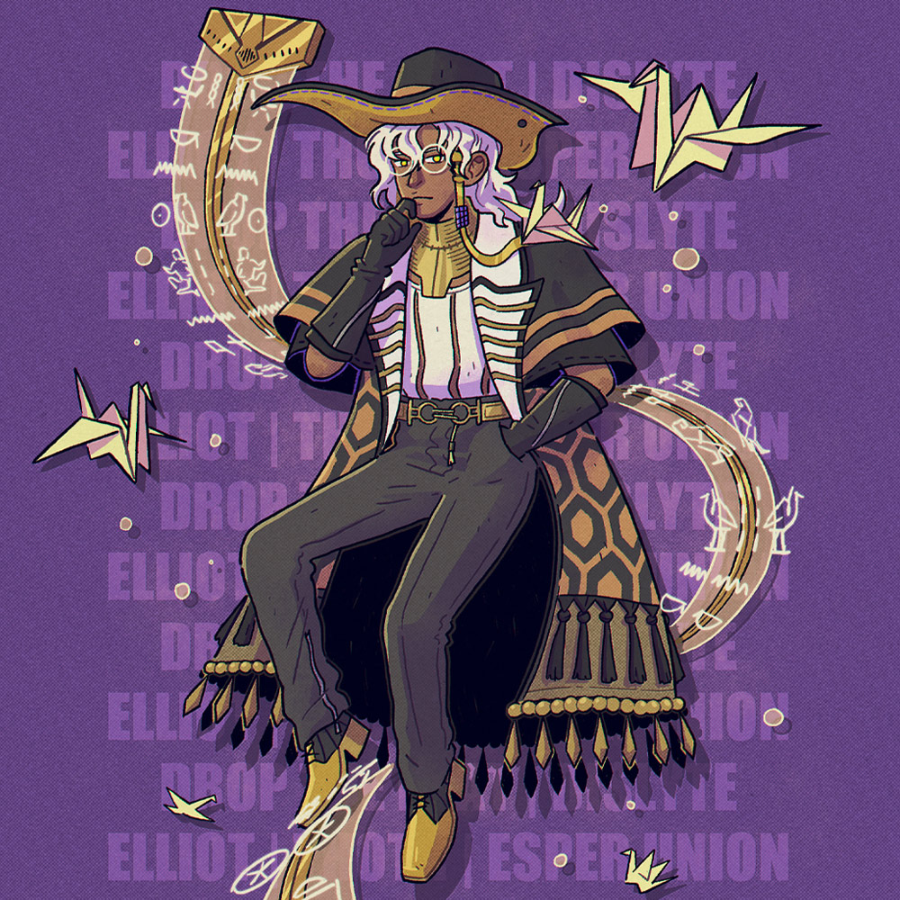 Dislyte Elliot fanart bafu the artifu