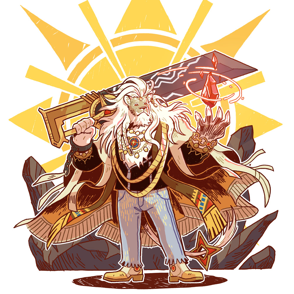 Javid Shamash Dislyte fanart