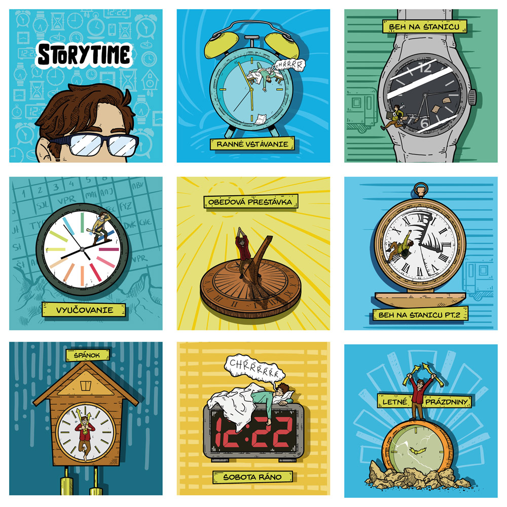 story about travelling illustration
