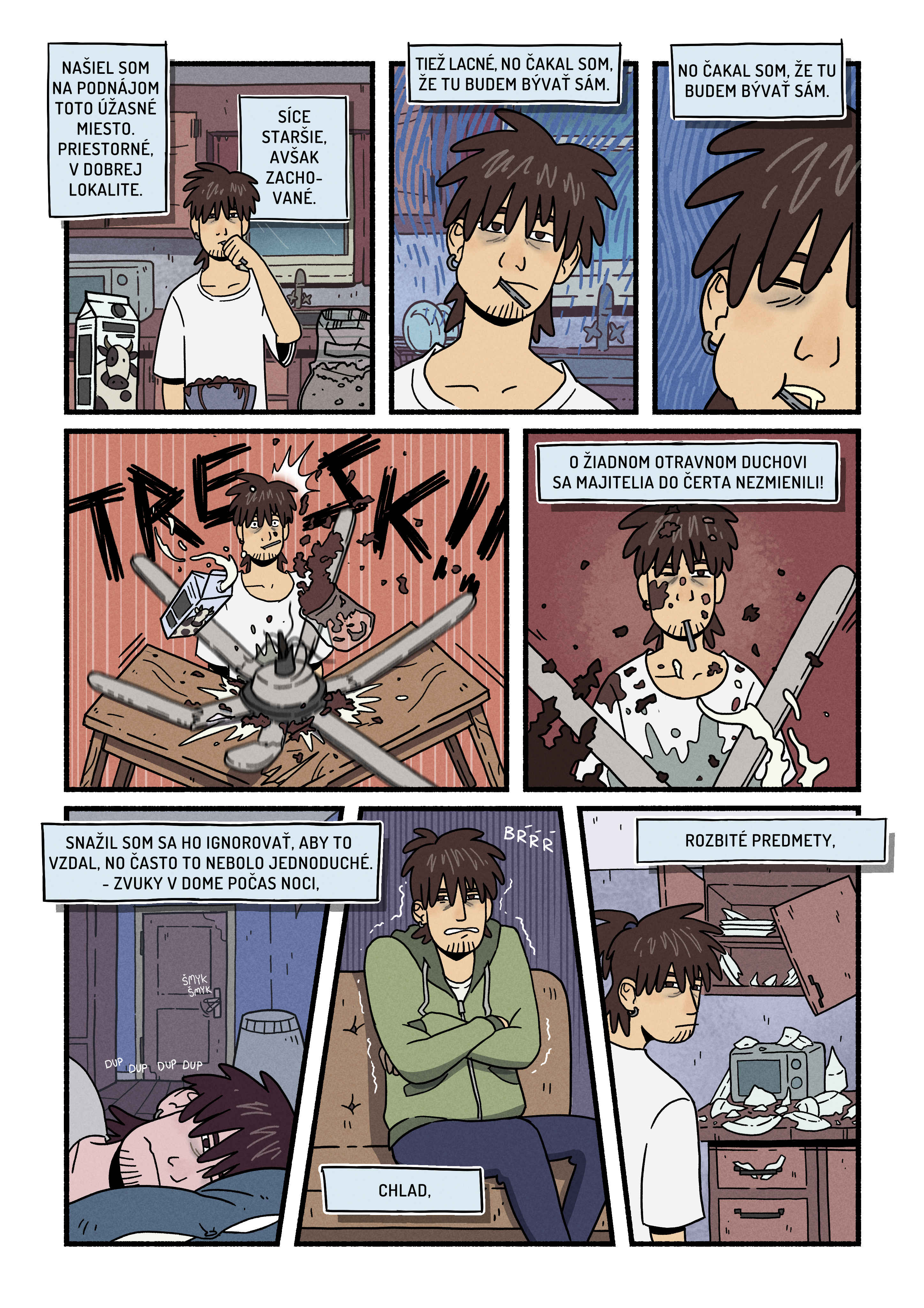 Jasperov dom hrôzy komiks