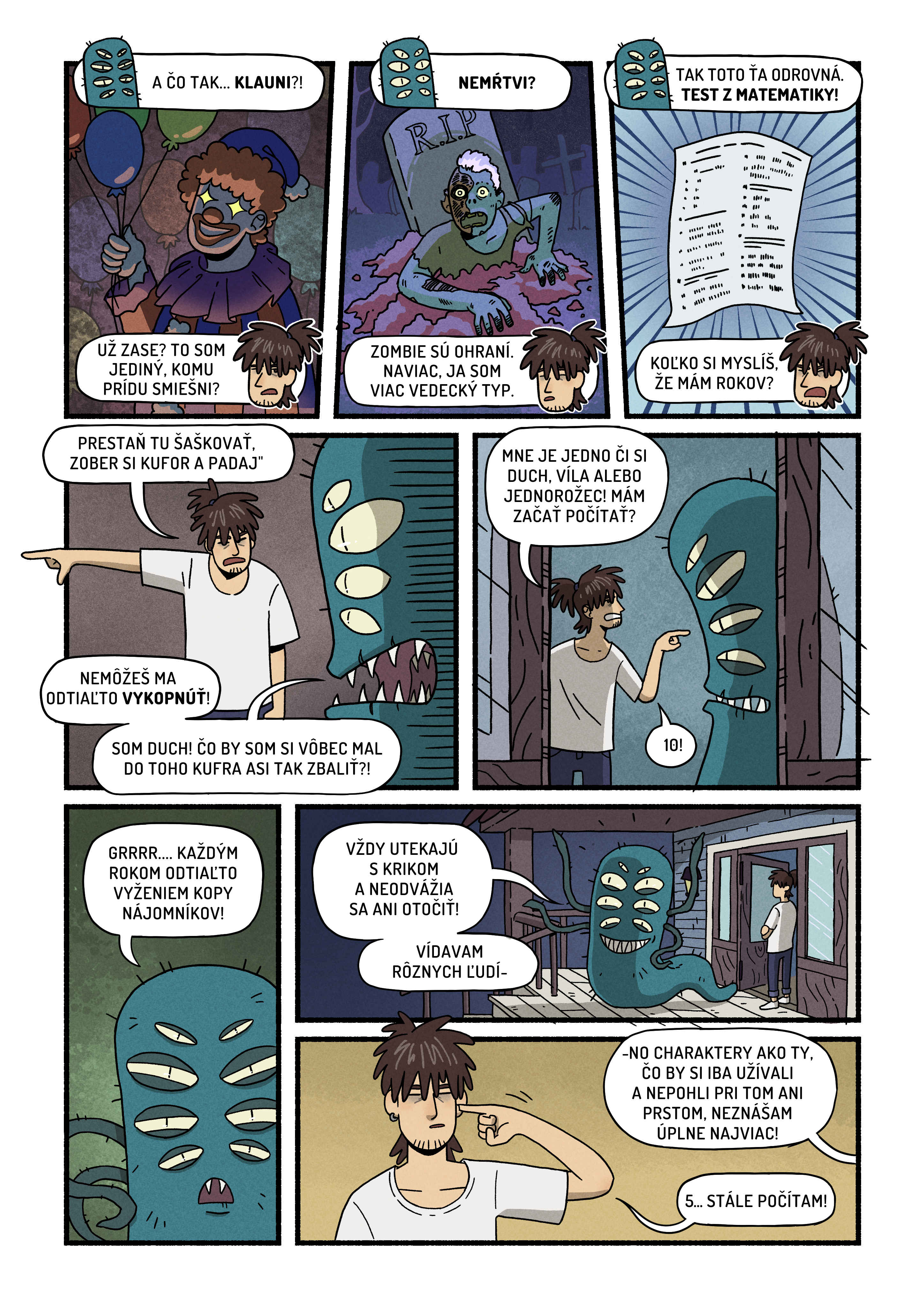 Jasperov dom hrôzy komiks