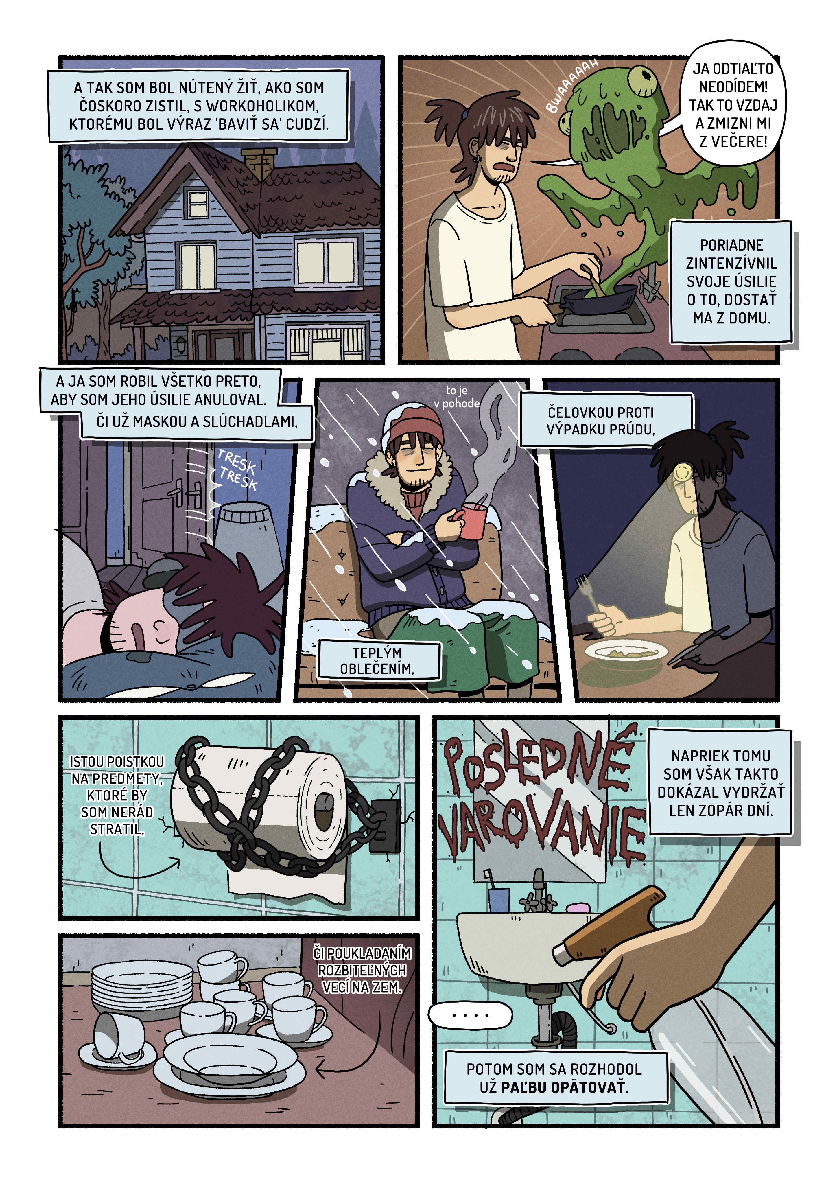 Jasperov dom hrôzy komiks