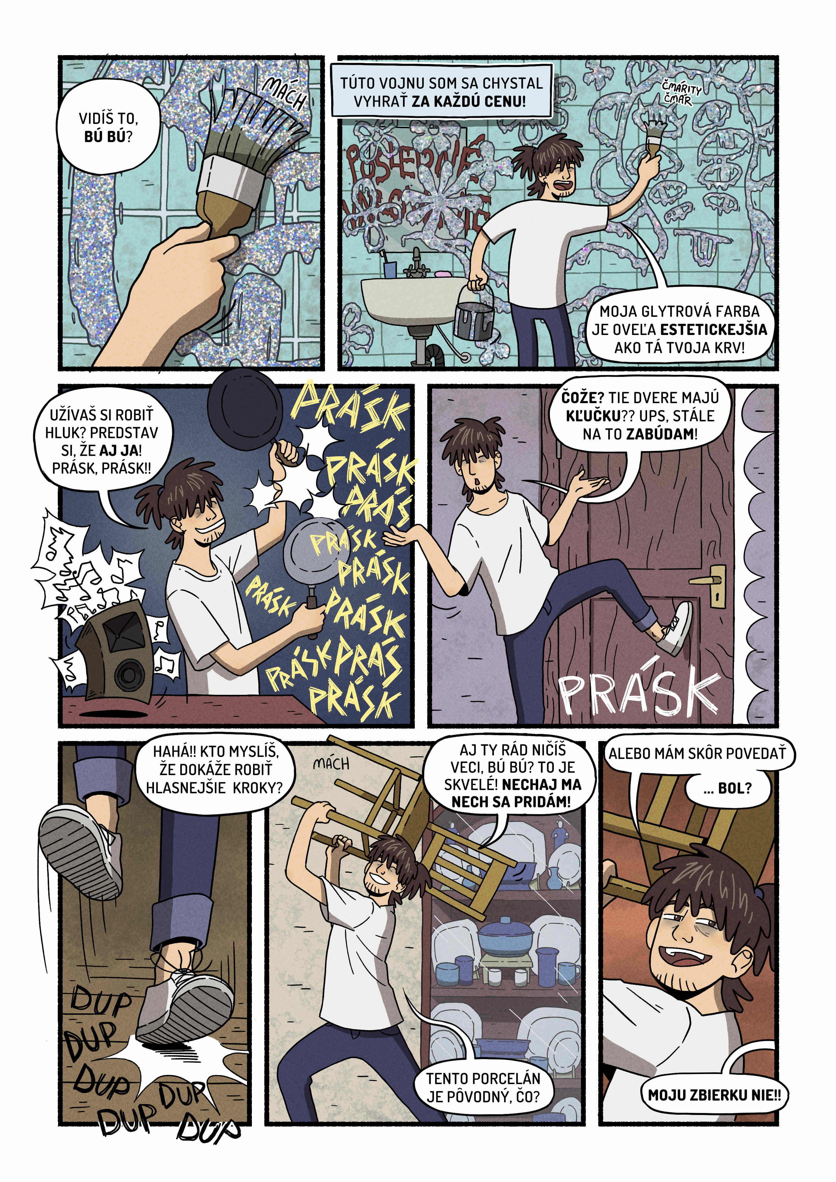 Jasperov dom hrôzy komiks