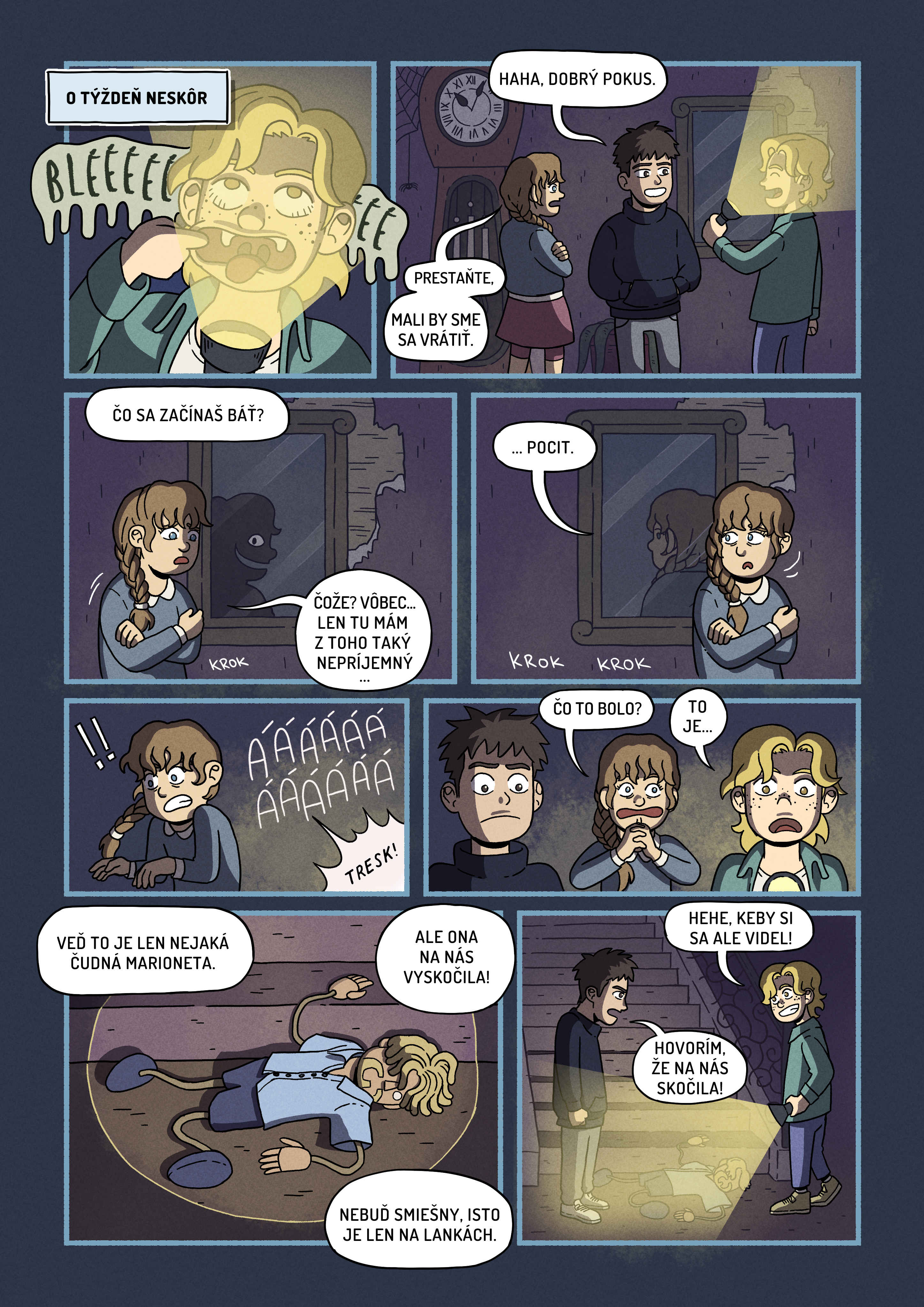 Jasperov dom hrôzy komiks