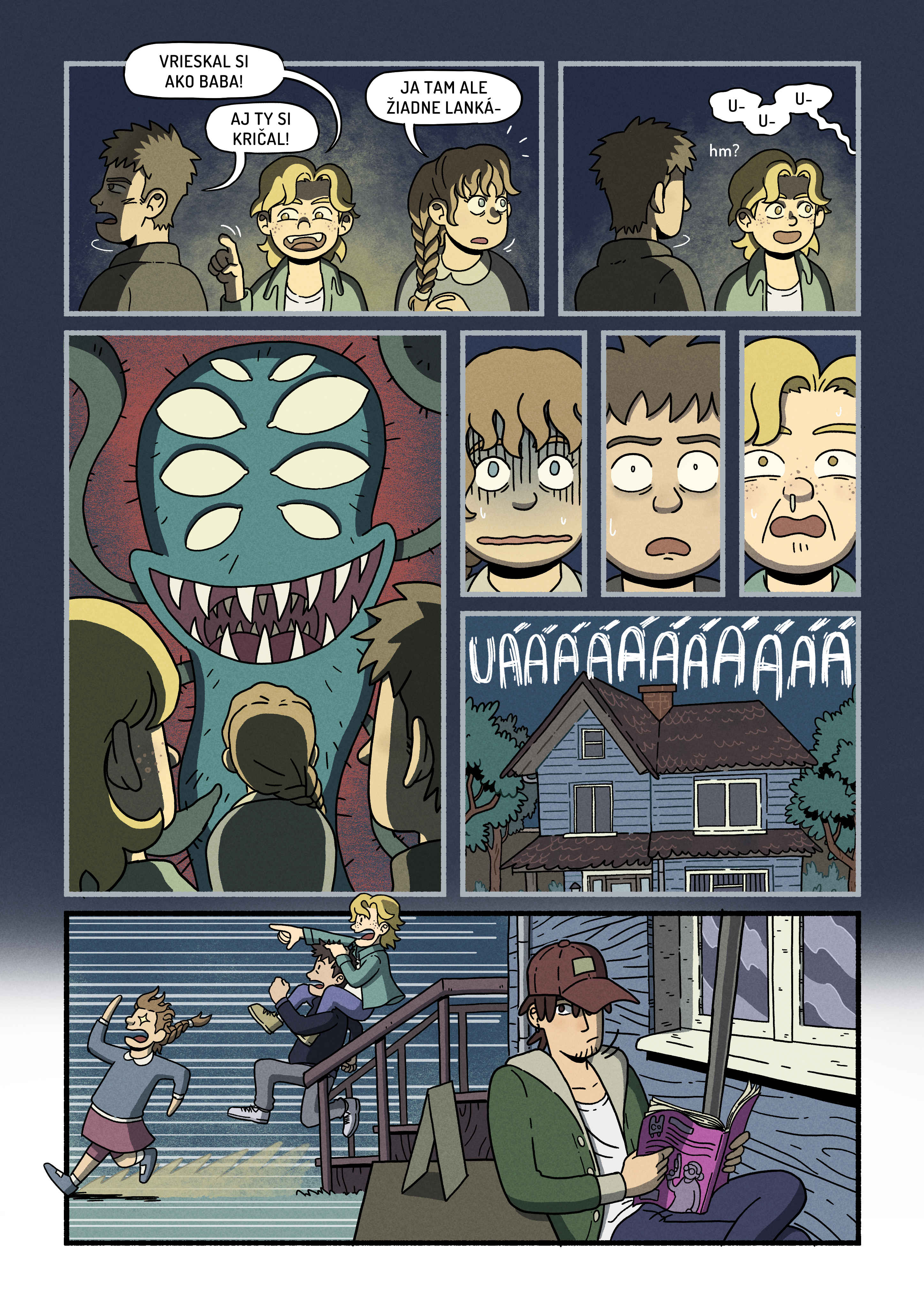 Jasperov dom hrôzy komiks