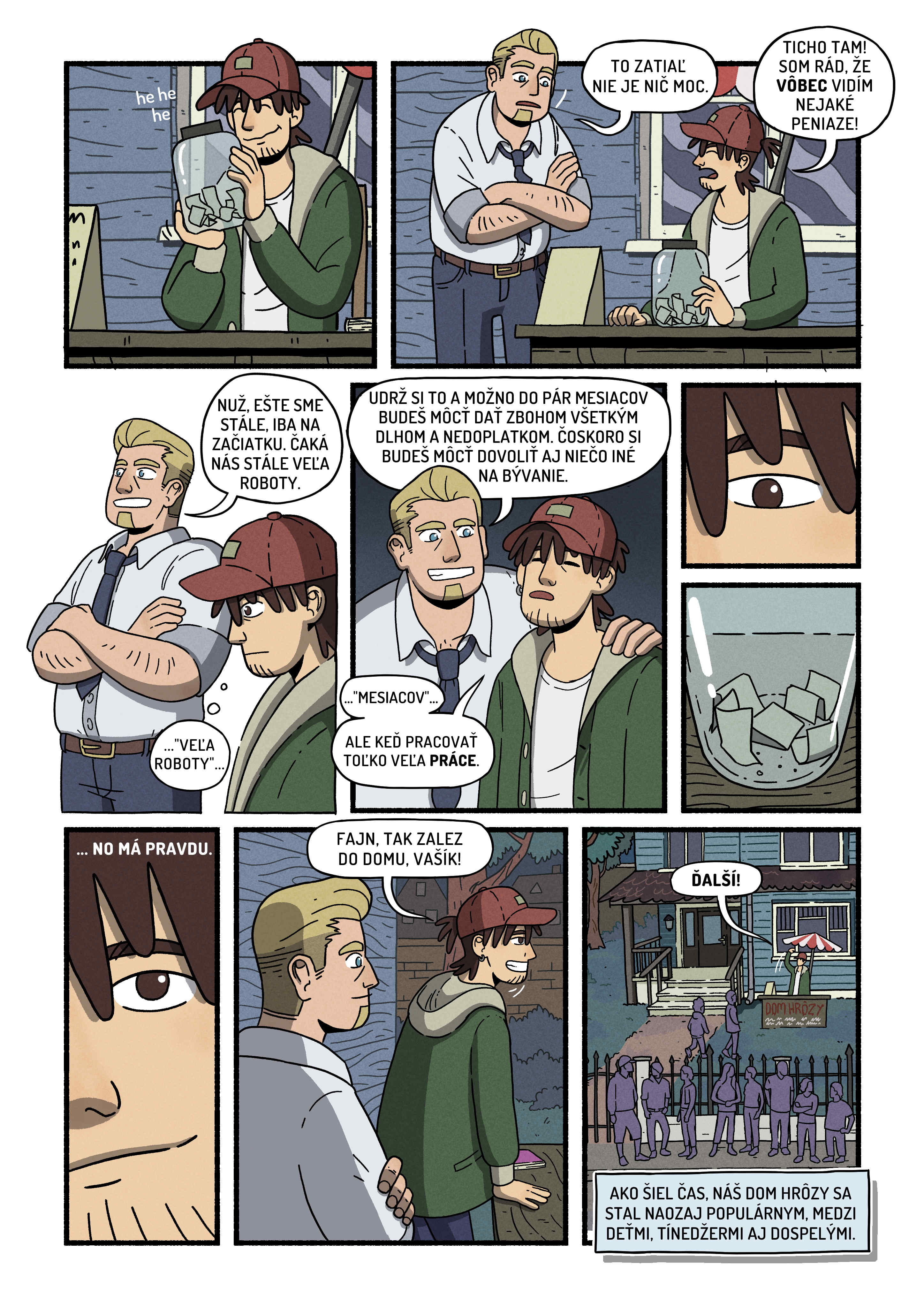 Jasperov dom hrôzy komiks