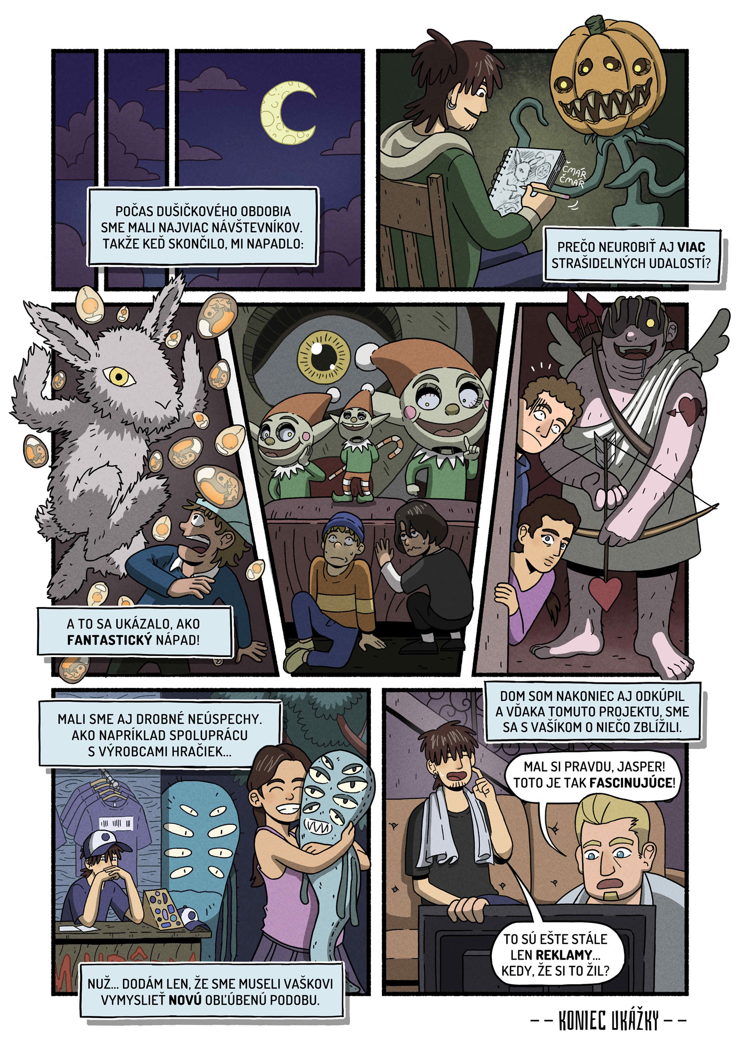 Jasperov dom hrôzy komiks